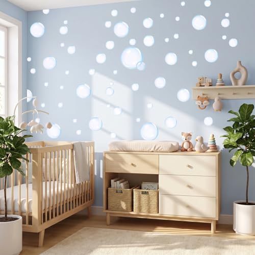 Ymapinc Vinilos Decorativos Burbujas Azul 2 Piezas miniatura 5