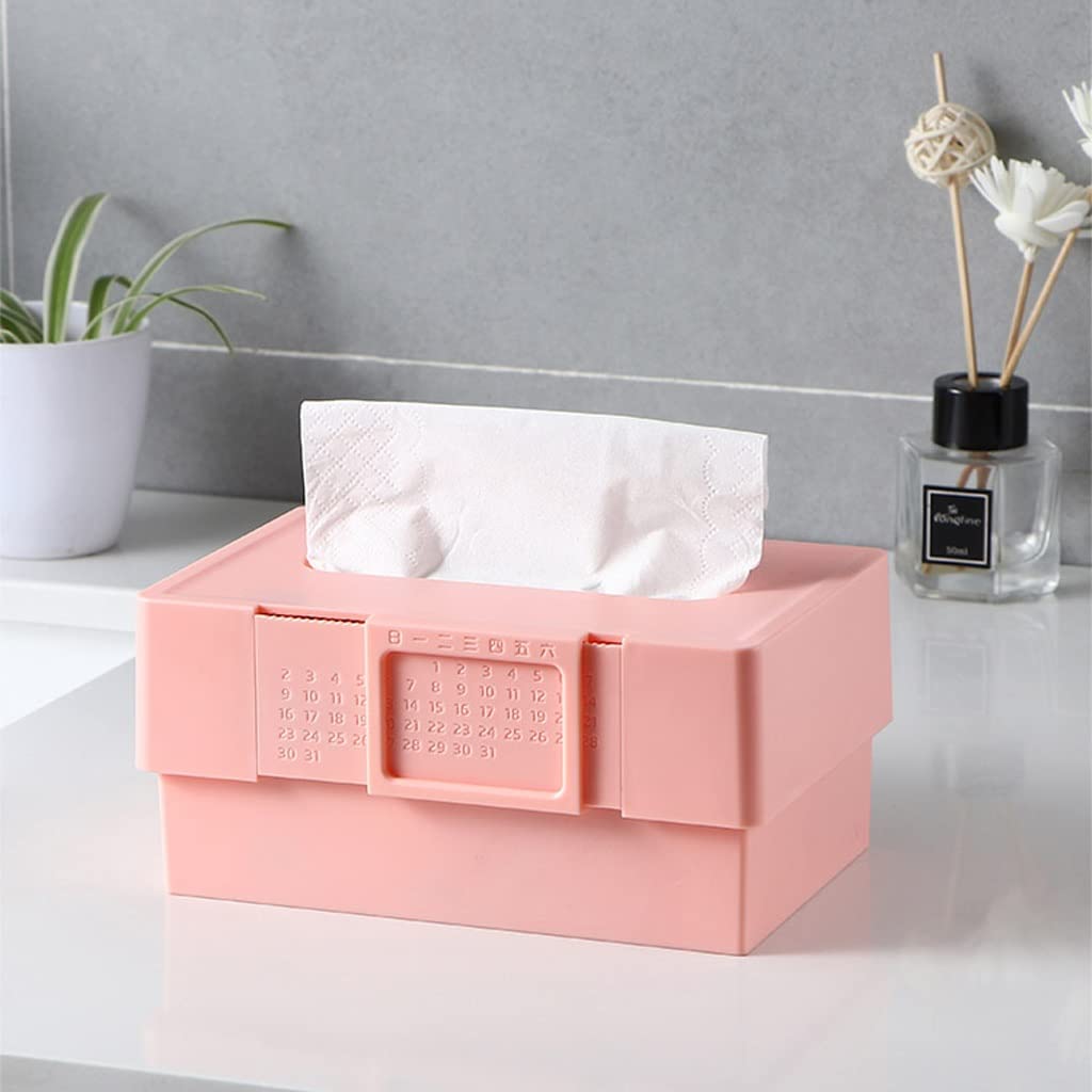 UHLOSD ティッシュボックスポータブル牛革コーヒーテーブル引き出し