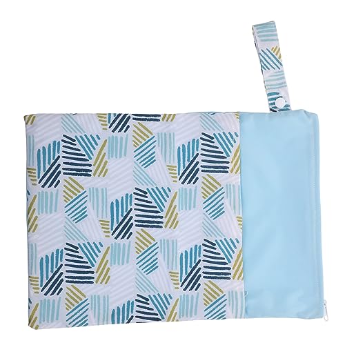 Bolsa de aseo portátil para mujeres, color azul miniatura 1