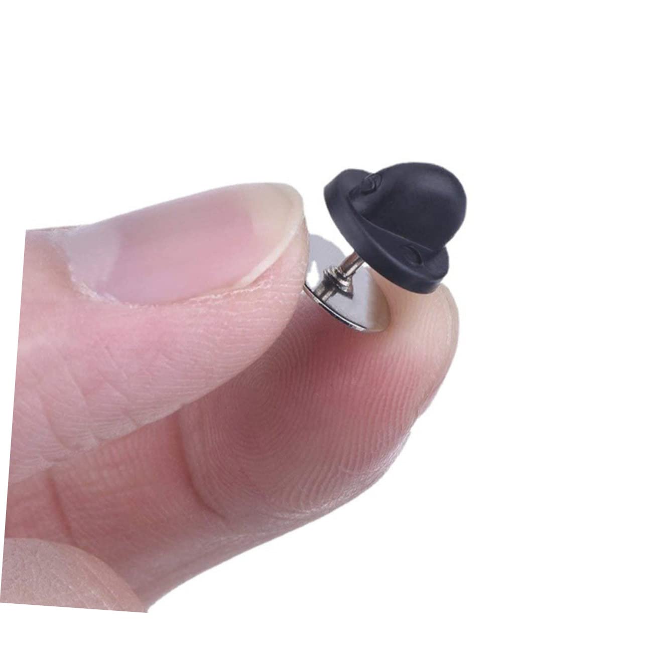 SHINEOFI 300sätze Pin Rückseiten Für Broschen Krawatten Hüte Multifunktionale Runde Sicherheits-pin Backs Für Bastelbedarf Und Einfach Zu Verwenden