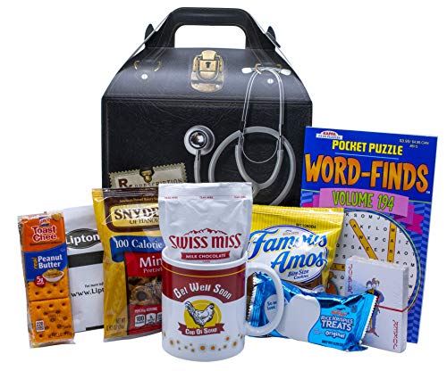 Get Well Soon Care Package Gift - In Unique Doctor Box