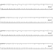 4 Packs Plastic Straight Rulers Plastic Rule Measuring Tool for Student School Office (12 Inch, Clear)