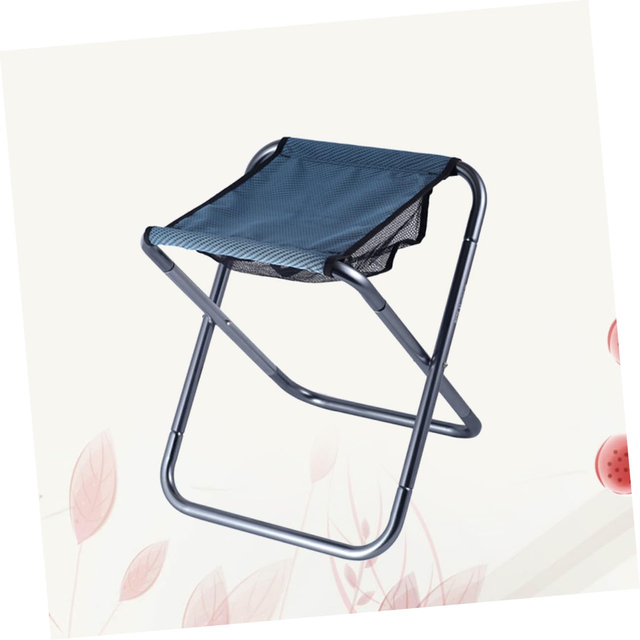 ULTECHNOVO Sgabello Pieghevole Portatile in Lega di Alluminio Resistente e Facile da Montare, per Campeggio e Spiaggia, Seduta Comoda per Escursionismo e Pesca