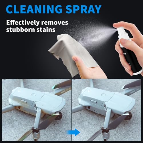 drone cleaning kit for dji holy stone scoot fpv drone hobby rc quadcopters amp multirotors - ultimate solution for drone maintenance - safe for all drone surfaces - enhance performance and clarity