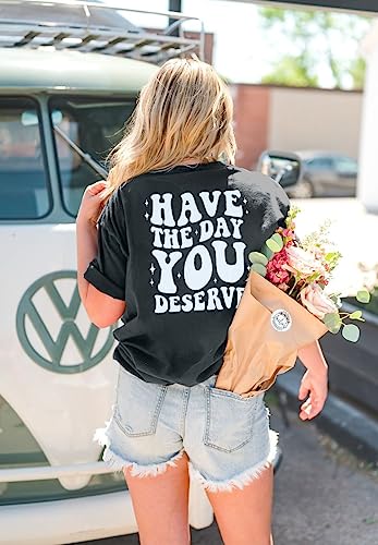 ASTANFY Oversized Tshirts for Women: Deserve Day Shirt Funny Skeleton Shirts Casual Oversized Graphic Tees Tops2