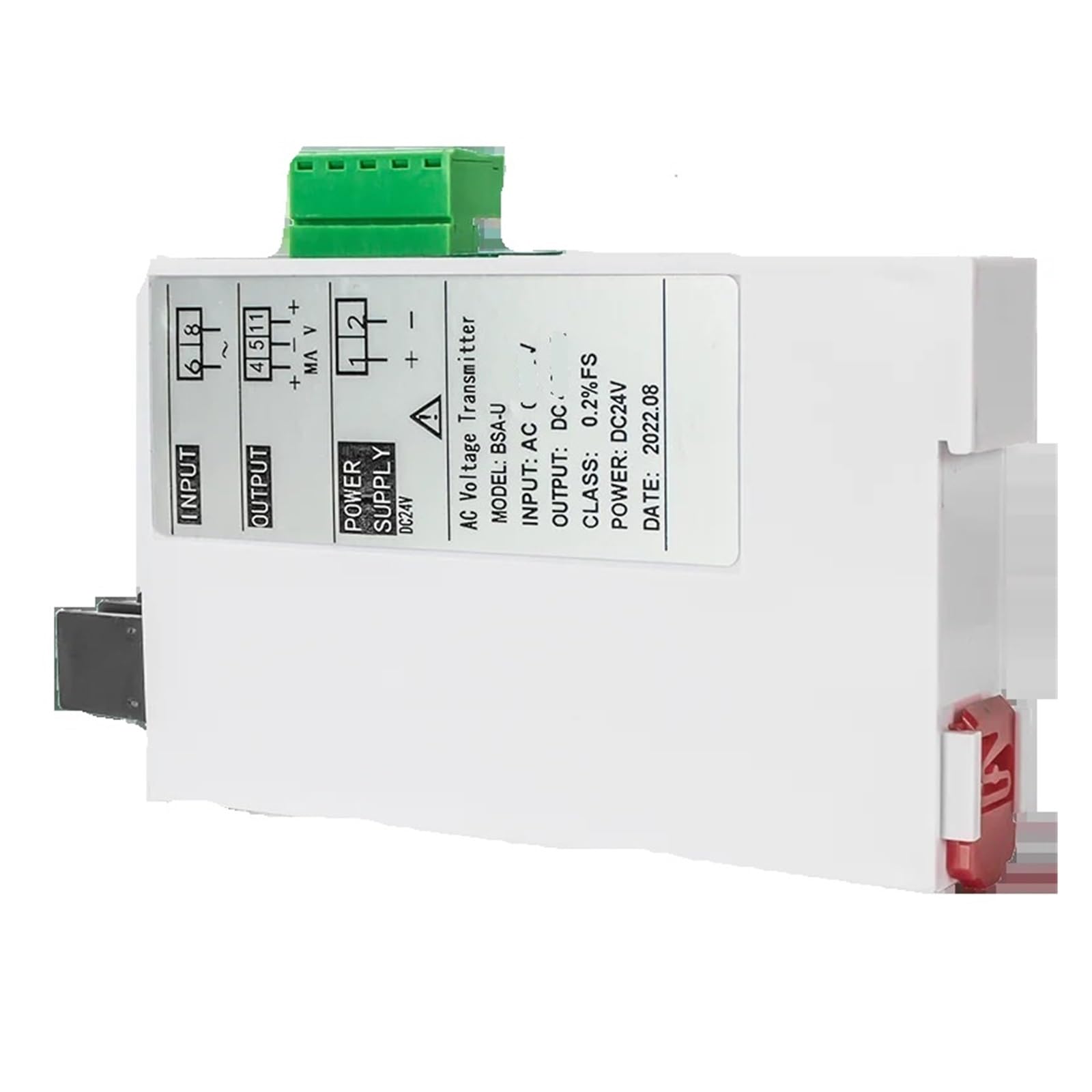AC-Spannungssensor 0–100 V, 0–200, 0–500, 0–1000 bis 0–5, RS485-AC-Spannungstransmitter(Output 0-5v,AC 0-220V)