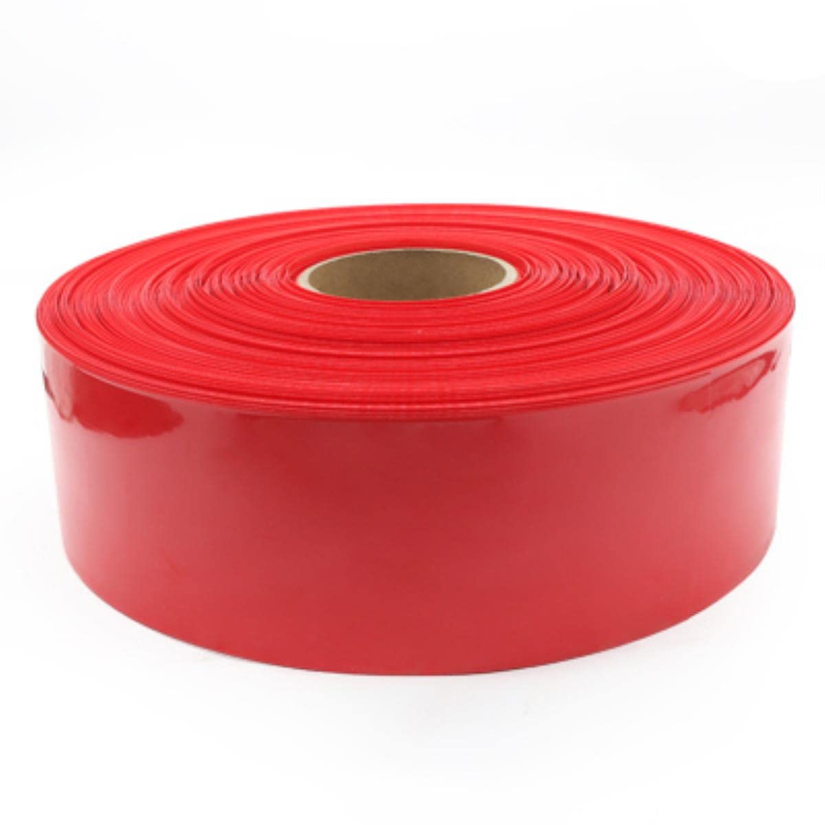 LOMNCHSG Battery Wrap PVC Heat Shrink Tubing, PVC Heat Shrink Tubing For 18650 Lithium Battery, Multicolor, 85-350mm Width(Red,170mm Width)
