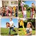 Imagen de TENGWA 4 Piezas Caballos Inflables 96 cm Caballito de Palo Juguete Caballo Palo Juguete Globos Infantiles para Infantiles Fiestas Temáticas y Decoración Navideña