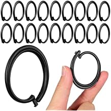 SEWACC 30pcs Plastic Hooks for Gazebo Curtains, Heavy Duty Shower Curtain Track Hooks Tent Clips for Outdoor Camping Gazebo Accessories