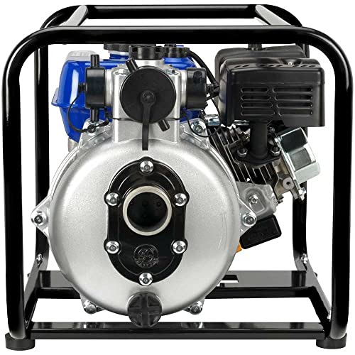 DuroMax XP702HP 208cc 7-HP 2-Inch 70-GPM Gas Powered High Pressure Water Pump, 50 State Approved, XP702HP, Blue - Image 4