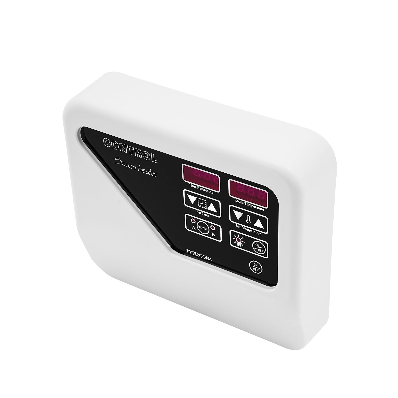 Control de sauna digital de 3 – 9 kW, controlador externo para sauna, 40 – 105 ℃, control normal para estufa de sauna, control para saunas, centros de bienestar y hoteles, color blanco