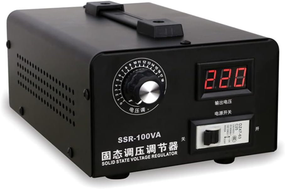 Single-Phase Voltage Regulator 110-220V PWM AC Controller Switch 40A 10000W Suitable for Heater Temperature Adjustment, Electric Drill Variable Speed, Electric Furnace Thermostat