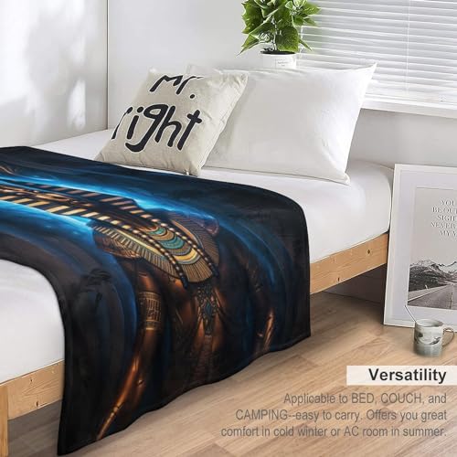 Couverture pharaon égyptien pour éliminer les frissons sur le sofa - 7
