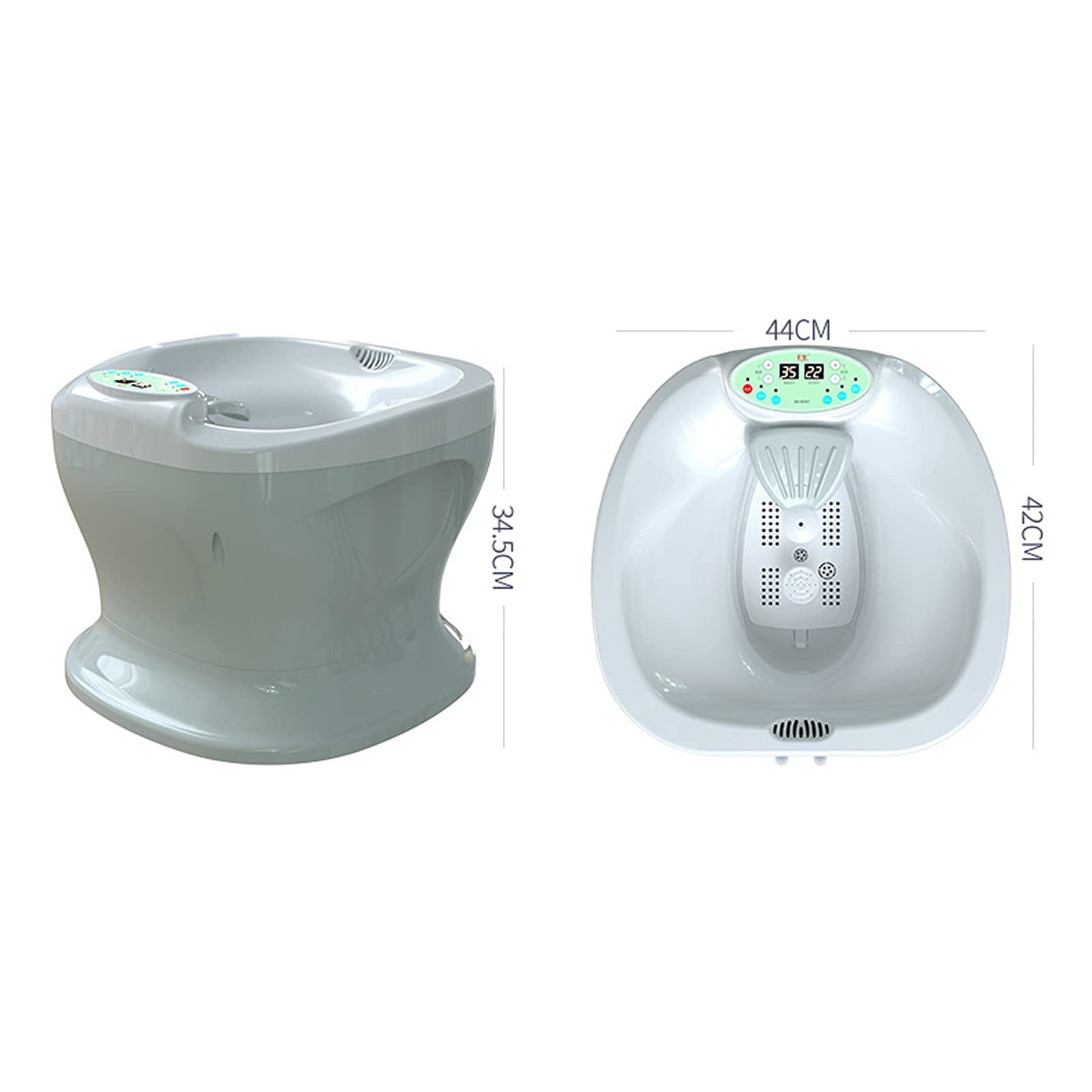 Asiento de Vapor Vaginal Asiento de Vapor con Bata de Vapor Kit de SPA Vaginal portátil para Limpieza V Soporte de Equilibrio de pH Soporte Menstrual Olor Femenino Cuidado posparto