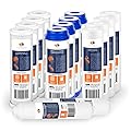 5 Stage Reverse Osmosis System Replacement Filter Set RO Cartridges (14 pcs) - Universal Standard Size 10” x 2.5”