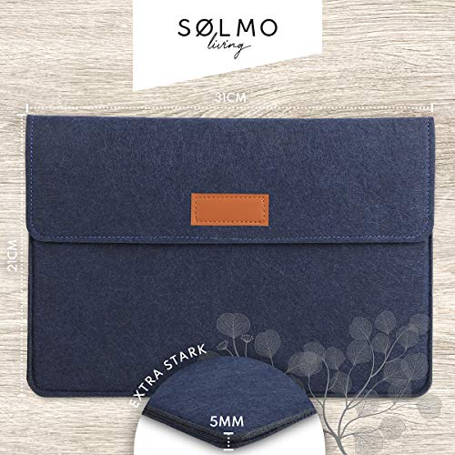 Solmo-I-Funda-Tablet-de-fieltro-101-11-Pulgadas-Universal-I-Funda-Tablet-10-Pulgadas-Funda-Tablet-Samsung-Portatil-de-la-Tableta-del-Caso-de-Fieltro-I-Azul