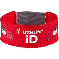 LittleLife Safety Wristband, Kids iD Bracelet With iD Cards For Emergency Contact Or Medical Information
