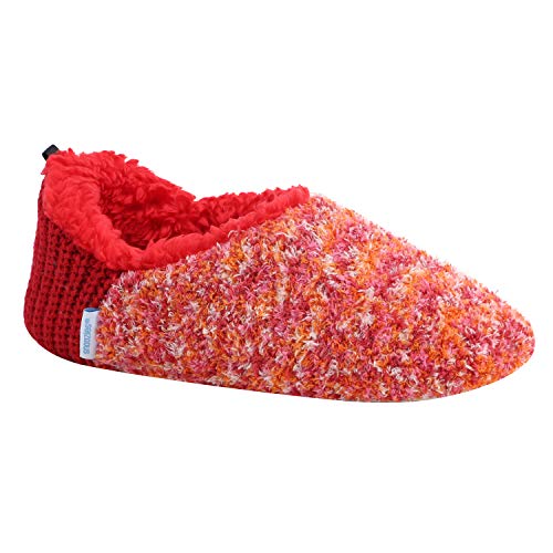 Image of Snoozies Rib Back Space Dye with Cushioned Insole Womens Slippers - Slippers for Women