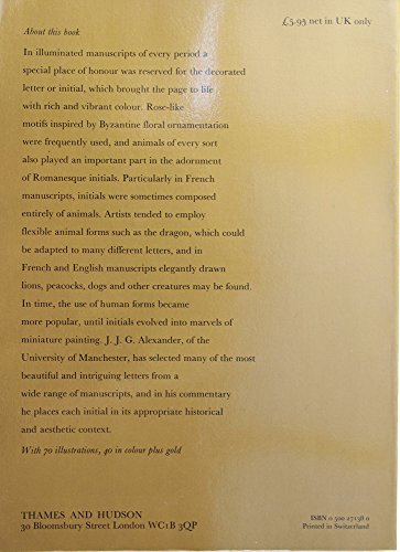 The decorated letter 0500271380 Book Cover