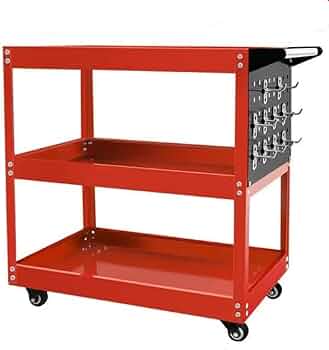 Amazon.co.jp: ツールワゴン工具 ツールカート 工具カート 3段