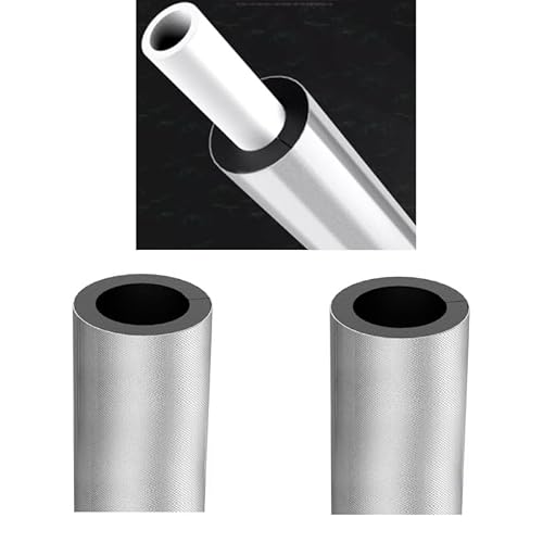 CiCixixi 2 X Aislamiento autoadhesivo para tuberías, 0.9 m de largo 28 mm de diámetro, espuma autoadhesiva, aislamiento de tuberías para exteriores, aislamiento para calefacción y fontanería