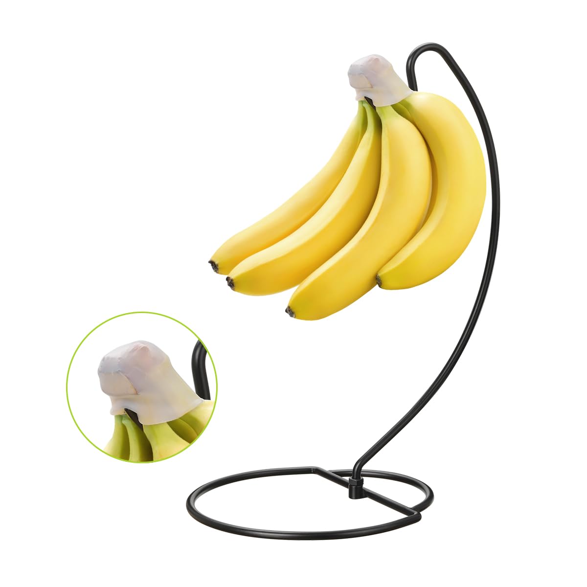 AIEVE Banana Holder, Metal Banana Tree Hanger for Countertop
