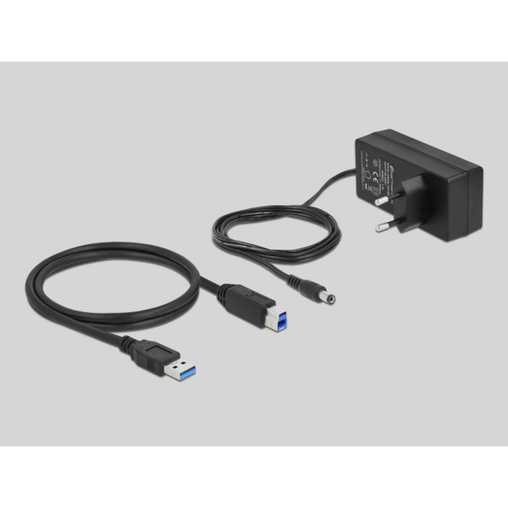 Delock USB 3.2 Gen 1 Hub mit 4 Ports + 1 Schnellladeport + 1 USB-C PD 3.0 Port 63263