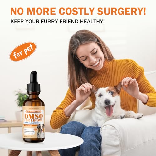 Image of Topical DMSO for Dogs Lipoma, Reduce Inflammation and Swelling, Guard Dog | Away from Lumps and Bumps, Soften Fatty Lumps & Lumps, Dog Pain Relief, Lipoma for Dogs, Help Regain Energy, A Flavor