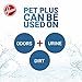 Hoover Pet Stain and Odor Remover Solution, 64 oz., Cotton Breeze Scent, Pet Plus Formula, Concentrated Enzyme Enhanced Detergent Solution, Pair with Spot or Full Carpet Cleaner Machine