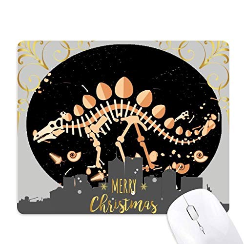 Tapis de souris dinosaure stégosaure géant pour embellir votre bureau de Noël