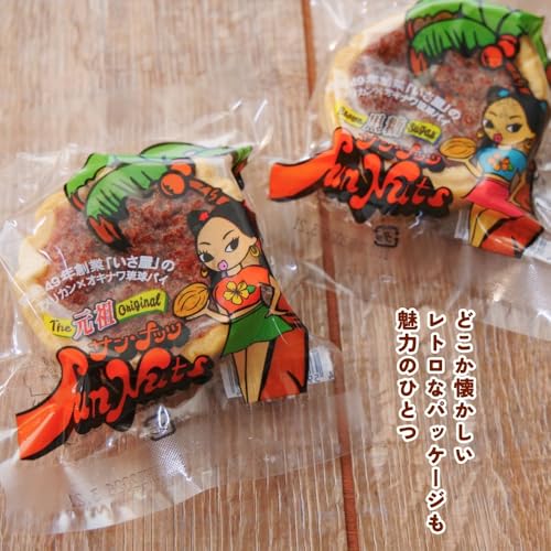[薬膳琉花]サンナッツ(10個入り)焼き菓子 沖縄菓子 素材に こだわった おやつ おかし うるま市 タルト 黒糖 ココナッツ 手作り