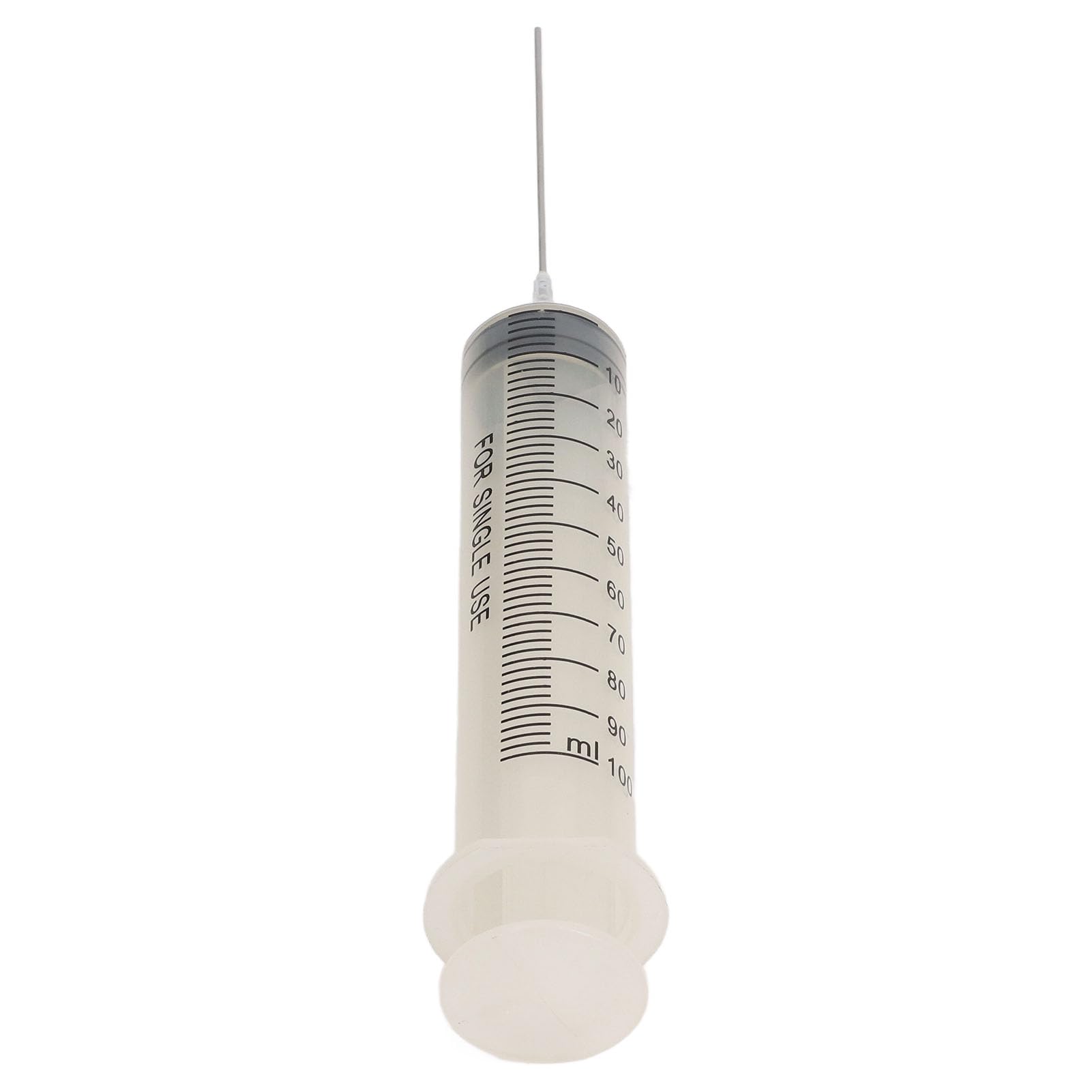Seringue de recharge d'encre, en acier inoxydable et polypropylène de qualité supérieure, grande capacité (100 ml), pour cartouches d'imprimante, remplissage propre et sans dégâts.