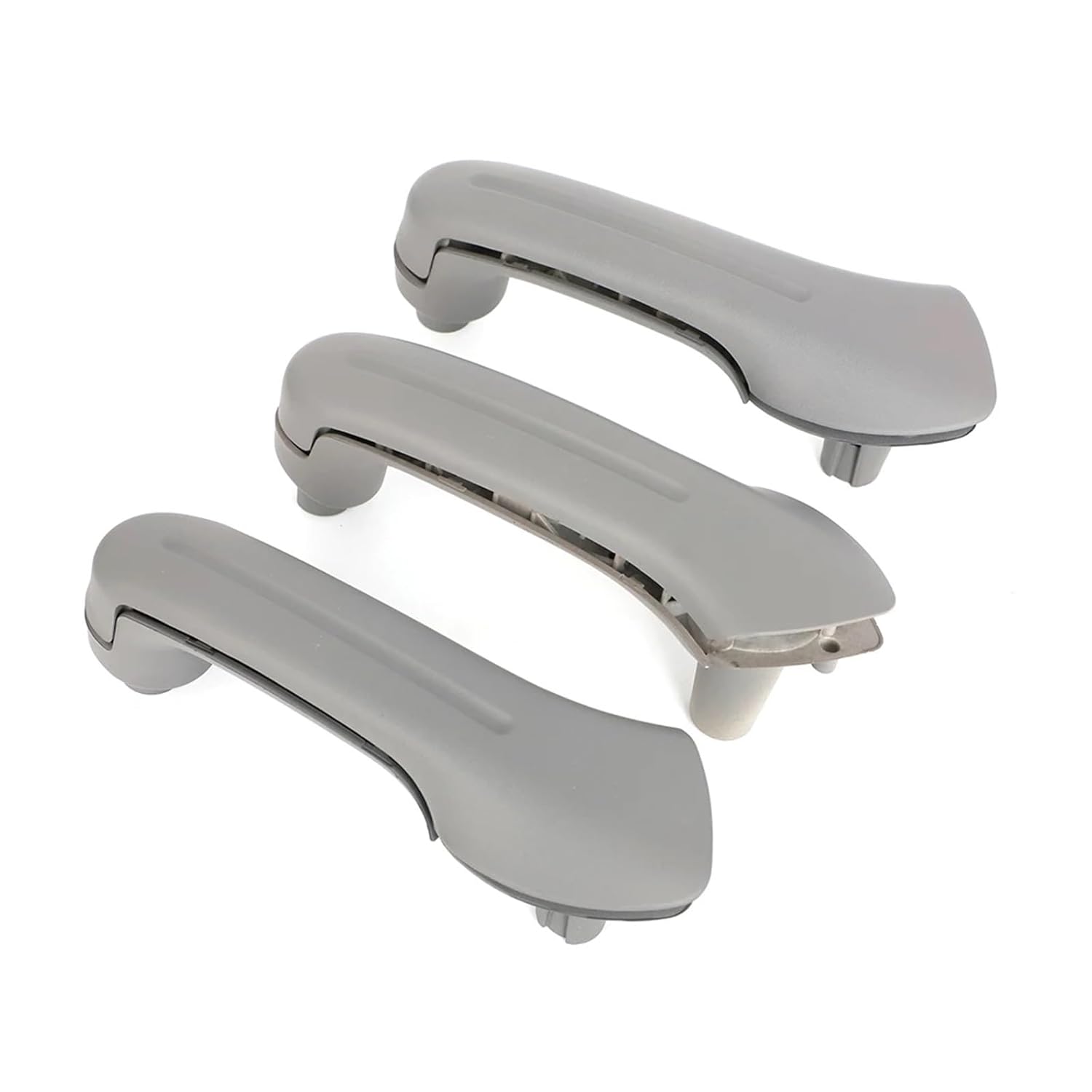 Grey Interior Grab Handle Inside Door Armrest Compatible Golf 4 MK4 1999-2004(3 Door 3pcs)