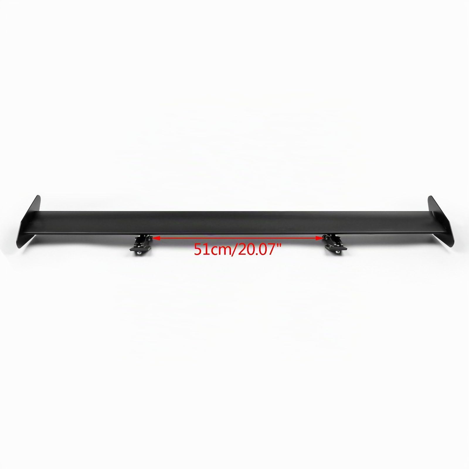 Alettone spoiler posteriore per auto con viti, per berline, universale, regolabile, in alluminio, diffusore, per bagagliaio posteriore