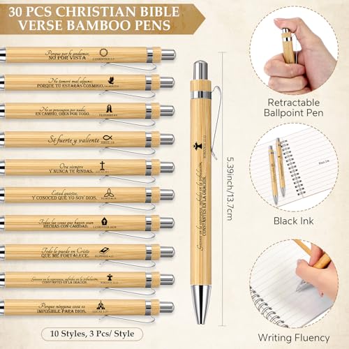 Carnets à spirales en papier kraft Kosiz contre la perte des notes d'église - 3