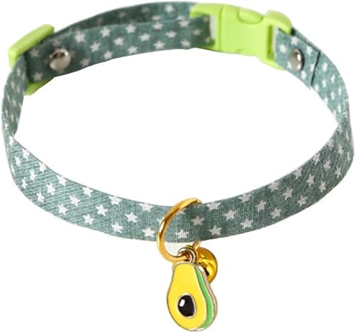 Entaifeng Collar de gato con colgante de campana y pajarita para perros pequeños, taza de té para niña, chihuahua yorkie, accesorios de disfraz,
