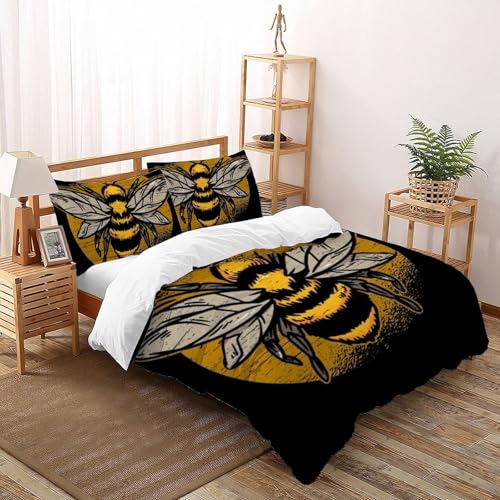Housse de couette 200x200 microfibre hypoallergénique imprimé animaux 3D - 2