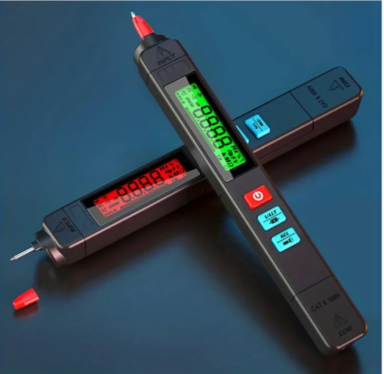 Z1 Digital Multimeter Universal MeterVoltmeter Test Pen, BLACK