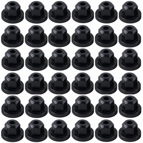 ZINGKING 16131176747 8E0825265 - Dadi flangia in plastica, 40 pezzi