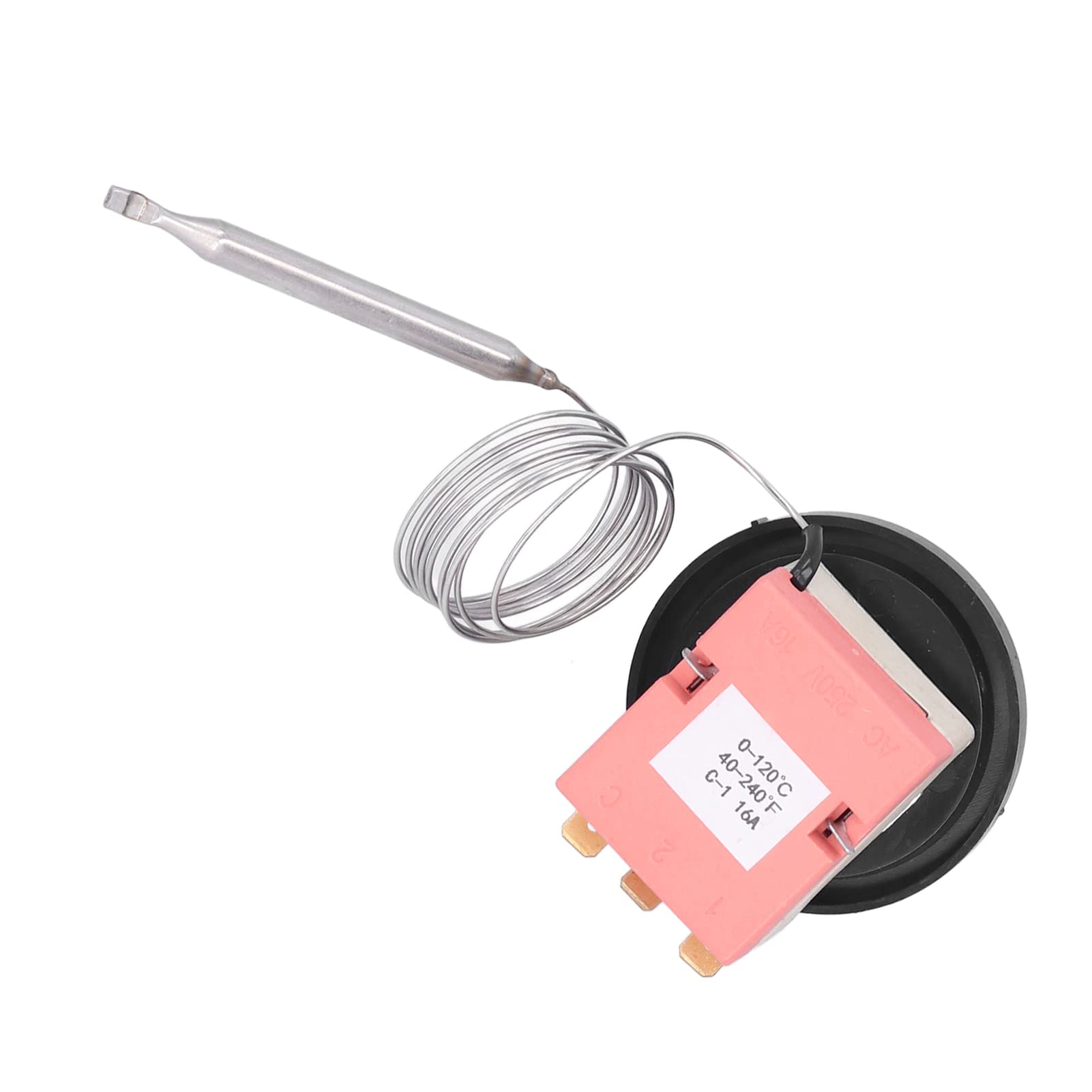 Kit sonda di controllo della temperatura con interruttore termostato ventilatore elettrico elettrico regolabile in ABS con interruttore termostato a 3 pin Design kit sonda di controllo della