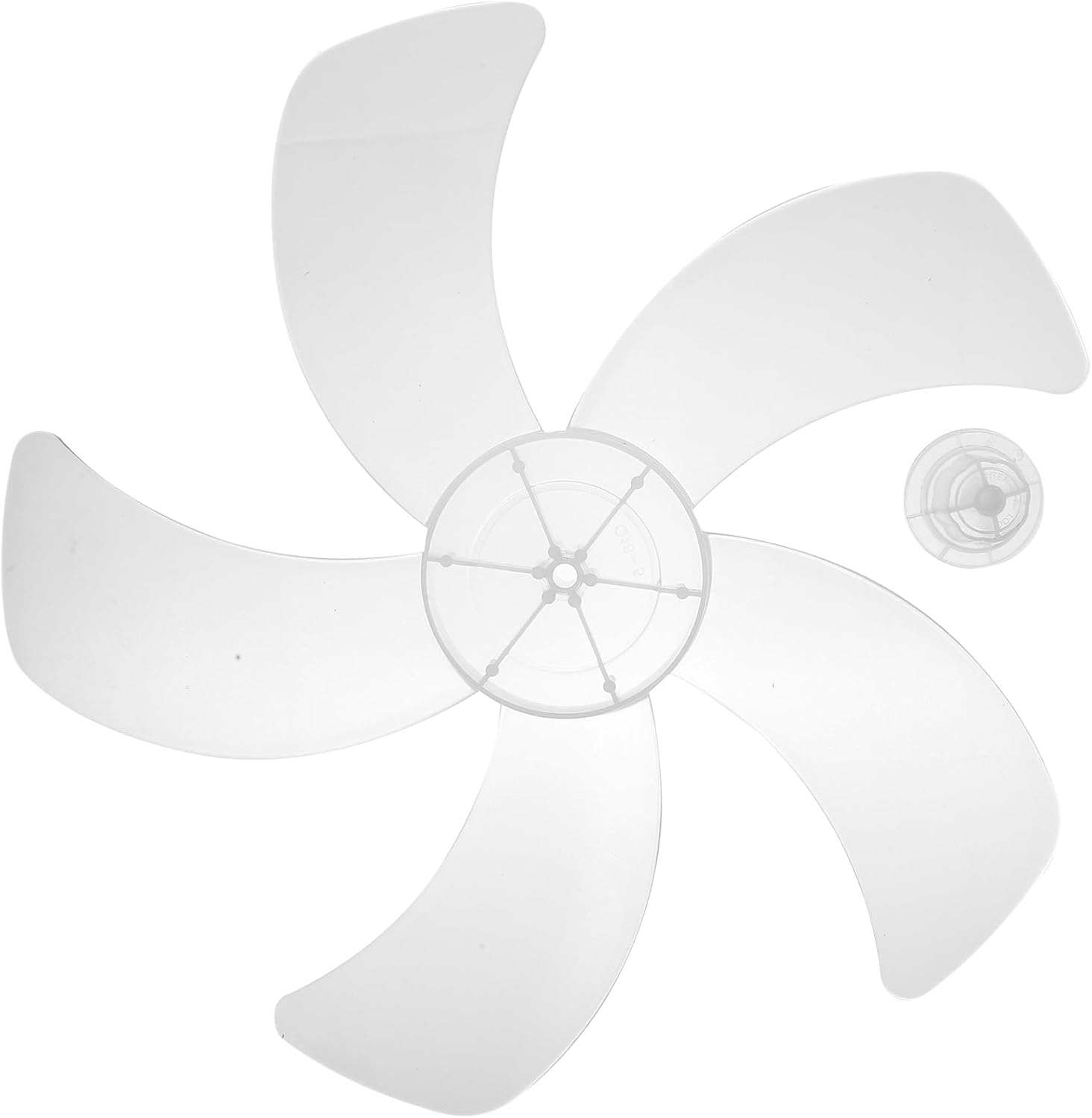 LIFKOME Universal Plastic 5 Leaves Fan 16 inch Replacement Fan Blades Electric Leaves Standing Table ner General Accessories
