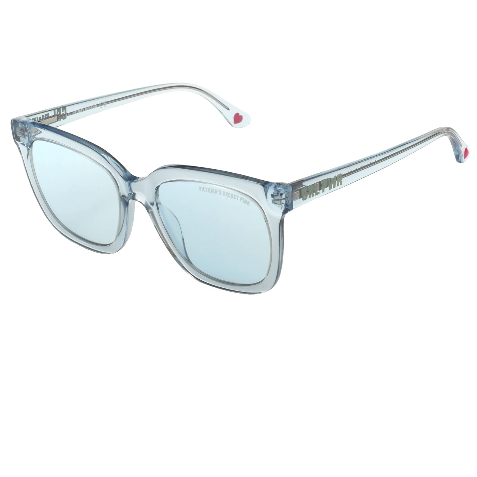 Victoria secret Solid Square Women Sunglasses PK0018/S 89N 55 |55| Green Color Lens-image-3