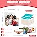 ALSOLIFE 80 Verb Cards Speech Therapy, Videos for Fun Learning, Sturdy and Durable Action Verbs Flash Cards for Kids, Speech Therapy Materials for Autism Non Verbal Autistic Kids Ages 4-8