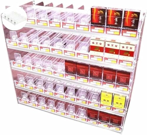 Étagère de présentoir à cigarettes pour magasins de proximité et comptoirs de supermarchés