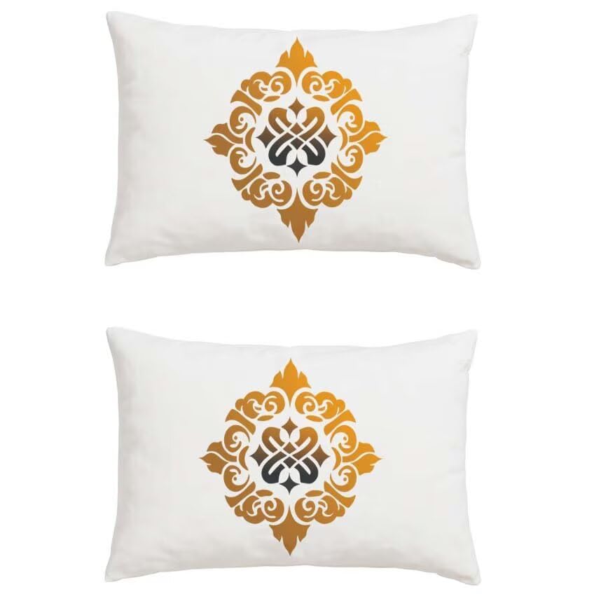 Housse coussin extérieur imperméable 70x90 double face bohême