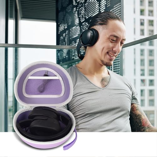 Image of Headphone Case for Skullcandy Crusher /Hesh /Evo, for JLab JBuds Lux ANC | for TOZO HT3 /HT2 Wireless Over-Ear Bluetooth Earphones, Travel Carrying, Daily Commute /Gym /Outdoor Use, Hard Box Only