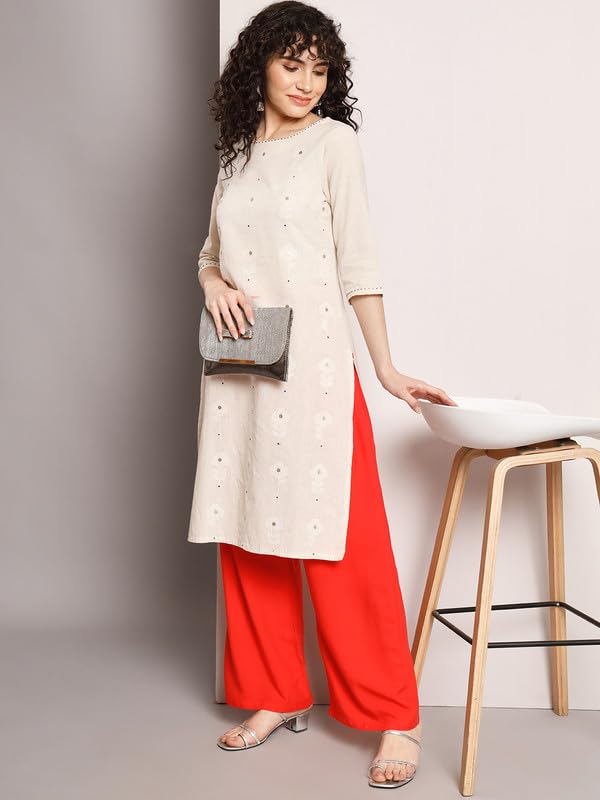 Image of Soft Colors Women Regular Fit Pocket Palazzo