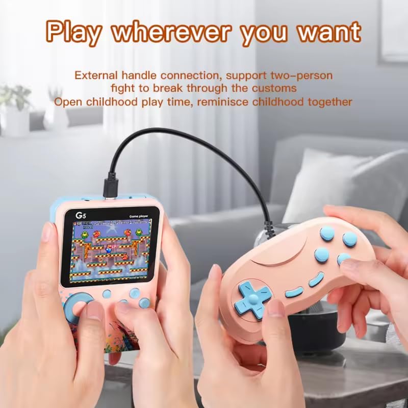 Enfogo Combo C587 - 2-in-1 Video Game Console with 10,000+ Classic Games & G5 Gaming Machine with 2 Controllers for Hot Entertainment - Best Gift with 15 Years Warranty 2