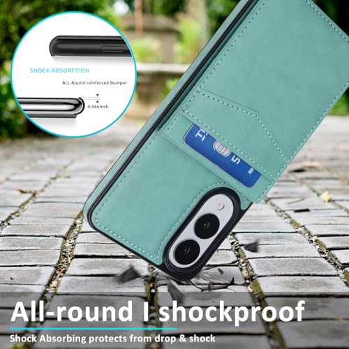 Coque portefeuille Samsung S25 Edge pour éviter les rayures d'écran et la perte de cartes