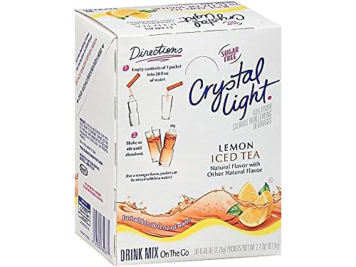 Crystal Light 00757 On The Go, Iced Tea, .16Oz Packets, 30/Box #TOP2